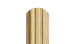 Штакетник металлический МЕТАЛЛ ПРОФИЛЬ LАNE-O 16,5х99 (ECOSTEEL_T-01-ЗолотойДуб-0.5). Цена: 1423 руб. Артикул: 39701