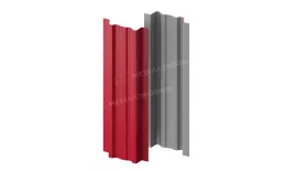 Штакетник металлический МЕТАЛЛ ПРОФИЛЬ LАNE-T 16,5х99 (ПЭ-01-3003-0.45). Артикул: 39520