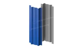 Штакетник металлический МЕТАЛЛ ПРОФИЛЬ LАNE-T 16,5х99 (PURMAN-20-5005-0.5). Артикул: 39705