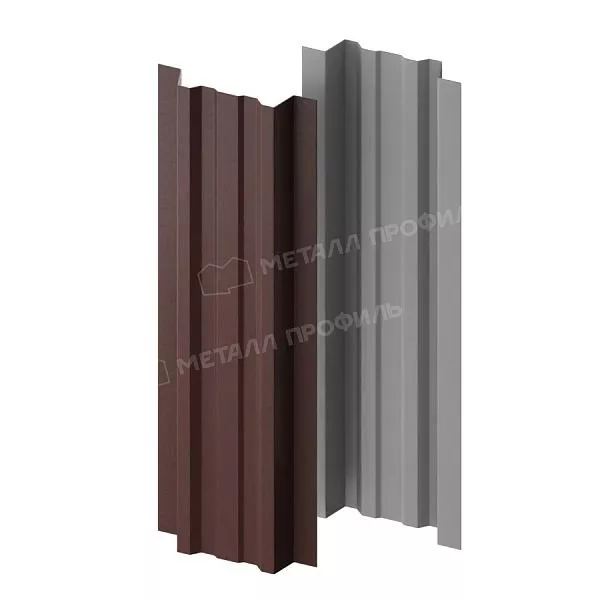 Штакетник металлический МЕТАЛЛ ПРОФИЛЬ LАNE-T 16,5х99 (VikingMP-01-RR32-0.45) купить в краснодаре