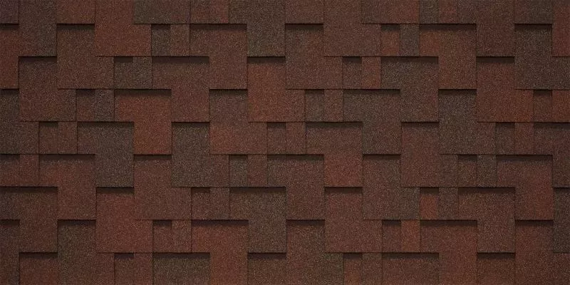 Гибкая черепица Tegola LAZIO Nocciola 418 (фундук коричневый) купить в краснодаре