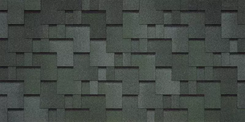 Гибкая черепица Tegola LAZIO Verde 474 (зеленый) купить в краснодаре