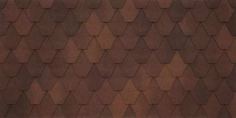 Гибкая черепица Tegola SARDEGNA Liberica 020 (коричневый кофе) купить в краснодаре