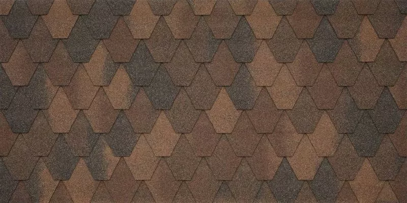 Гибкая черепица Tegola SARDEGNA Legno 424 (темное дерево) купить в краснодаре