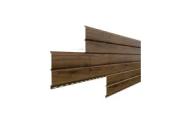 Сайдинг МЕТАЛЛ ПРОФИЛЬ Lбрус-15х240 (ECOSTEEL_MA-12-Античный Дуб-0.45) – Купить оптом и в розницу