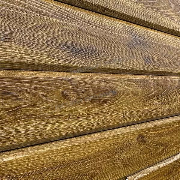 Сайдинг МЕТАЛЛ ПРОФИЛЬ Lбрус-15х240 (ECOSTEEL_T-12-Дуб-0.45) купить в краснодаре