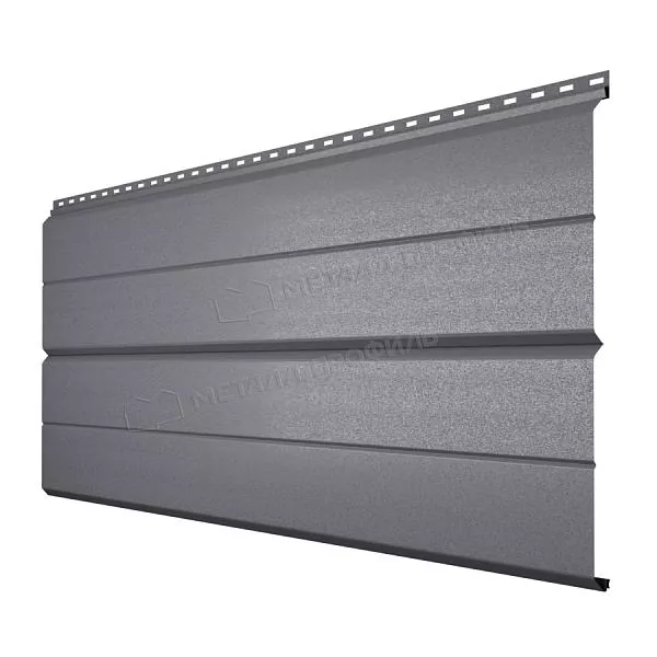 Сайдинг МЕТАЛЛ ПРОФИЛЬ Lбрус-XL-Н-14х335 (VALORI-20-Grey-0.5) купить в краснодаре