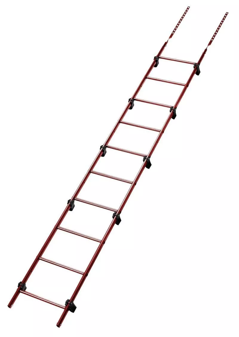 Лестница кровельная Grand Line RAL 3011 2,76м купить в краснодаре