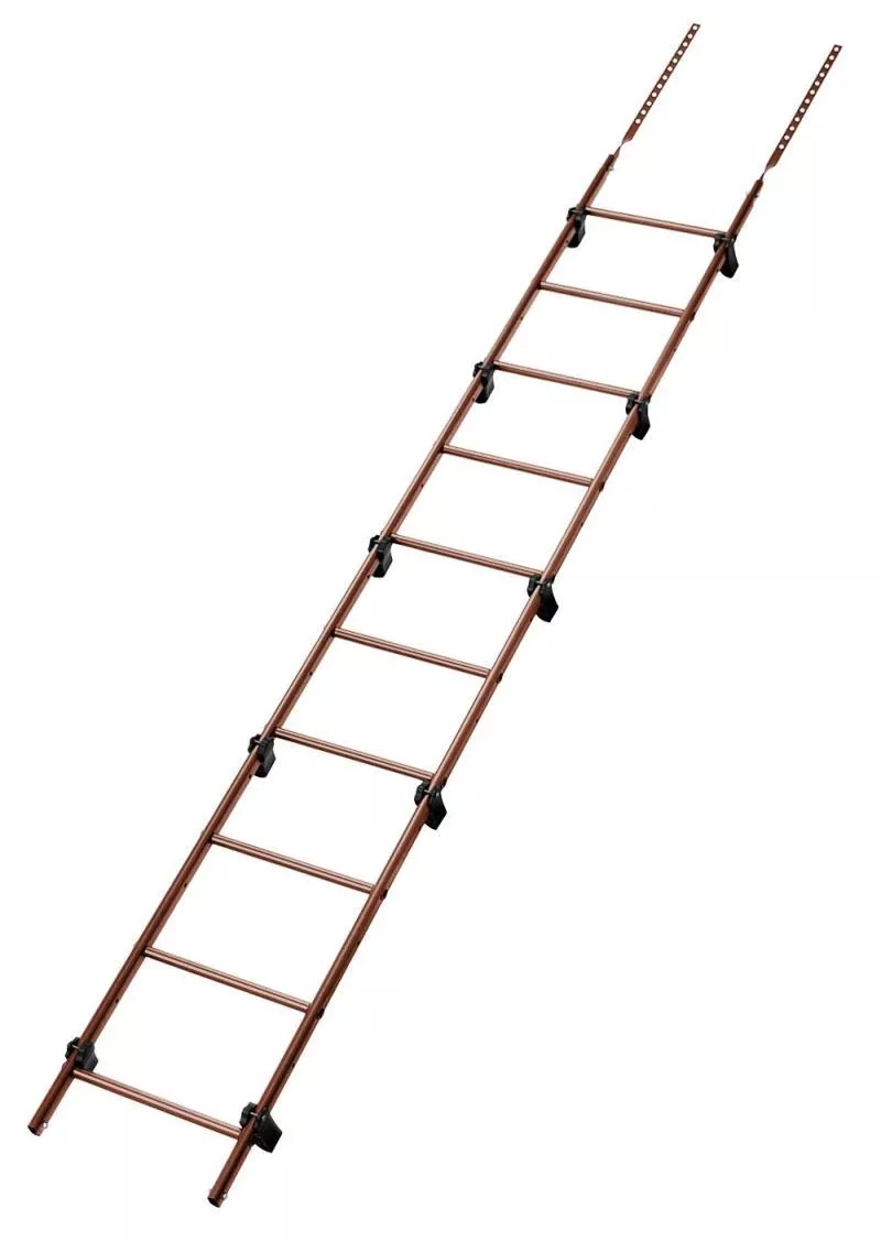 Лестница кровельная Grand Line RAL 8004 2,76м купить в краснодаре