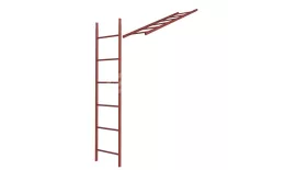 Лестница кровельная стеновая МП дл. 1860 мм без кронштейнов (3009)_1шт и метизы. Цена: 5115 руб. Артикул: 43574