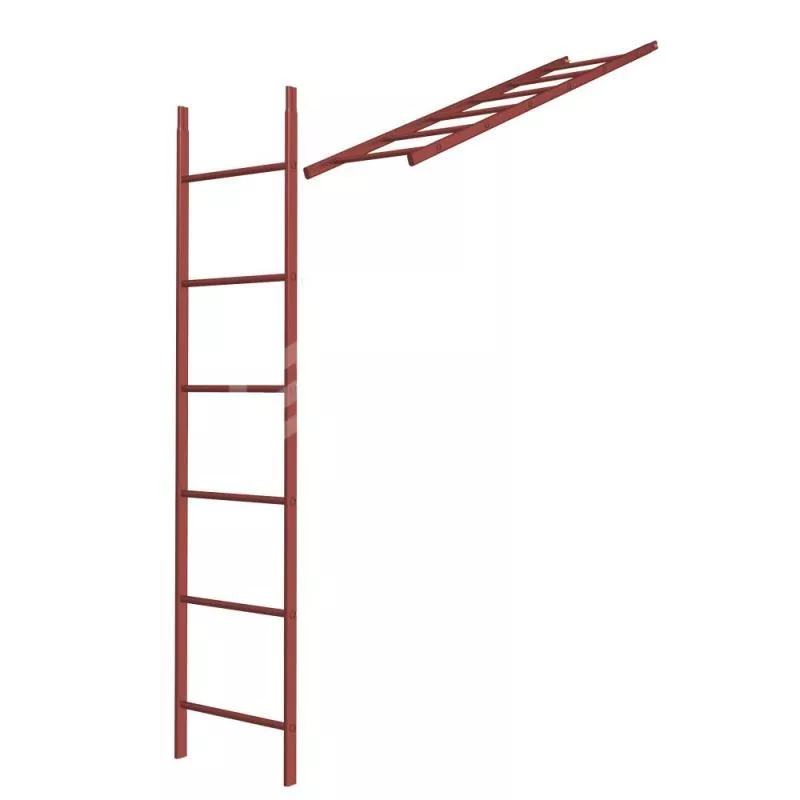 Лестница кровельная стеновая МП дл. 1860 мм без кронштейнов (3009)_1шт и метизы купить в краснодаре