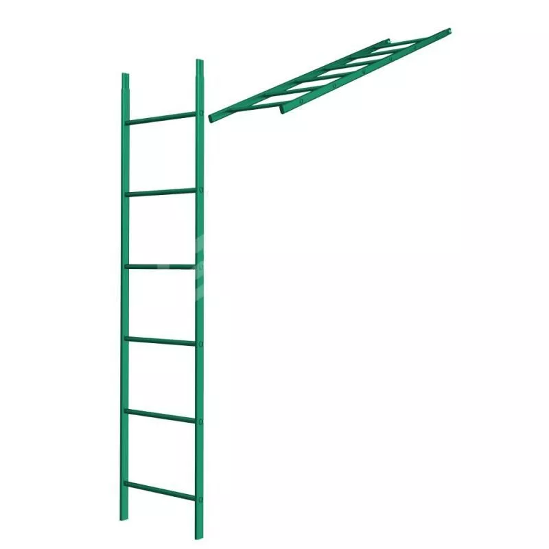 Лестница кровельная стеновая МП дл. 1860 мм без кронштейнов (5021)_1шт и метизы купить в краснодаре