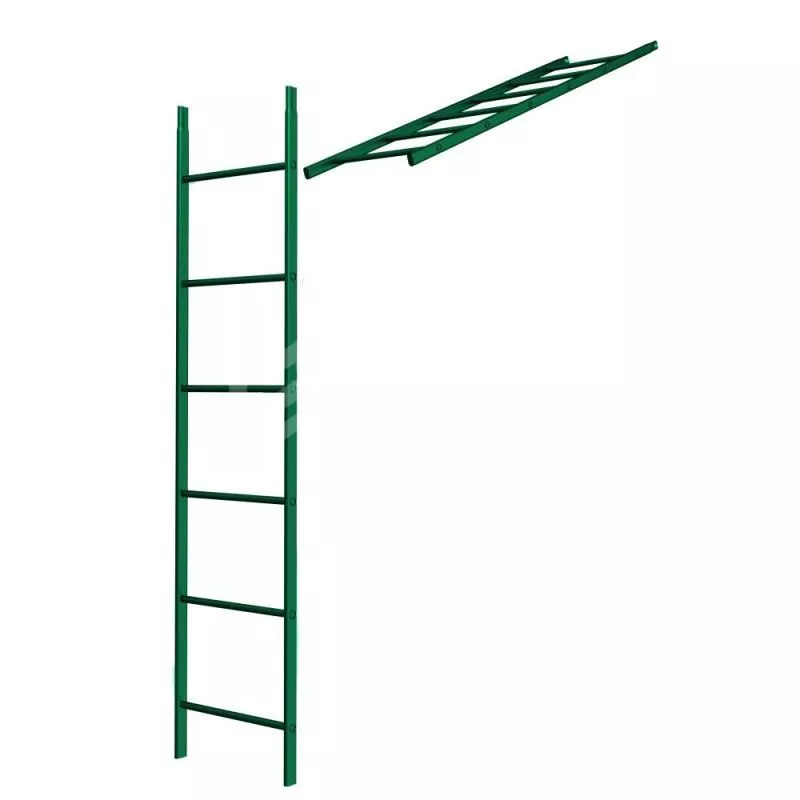 Лестница кровельная стеновая МП дл. 1860 мм без кронштейнов (6029)_1шт и метизы купить в краснодаре