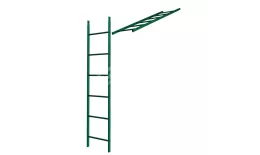 Лестница кровельная стеновая МП дл. 1860 мм без кронштейнов (6029)_1шт и метизы. Цена: 5115 руб. Артикул: 43573