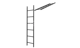 Лестница кровельная стеновая МП дл. 1860 мм без кронштейнов (7024)_1шт и метизы. Цена: 4872 руб. Артикул: 43571