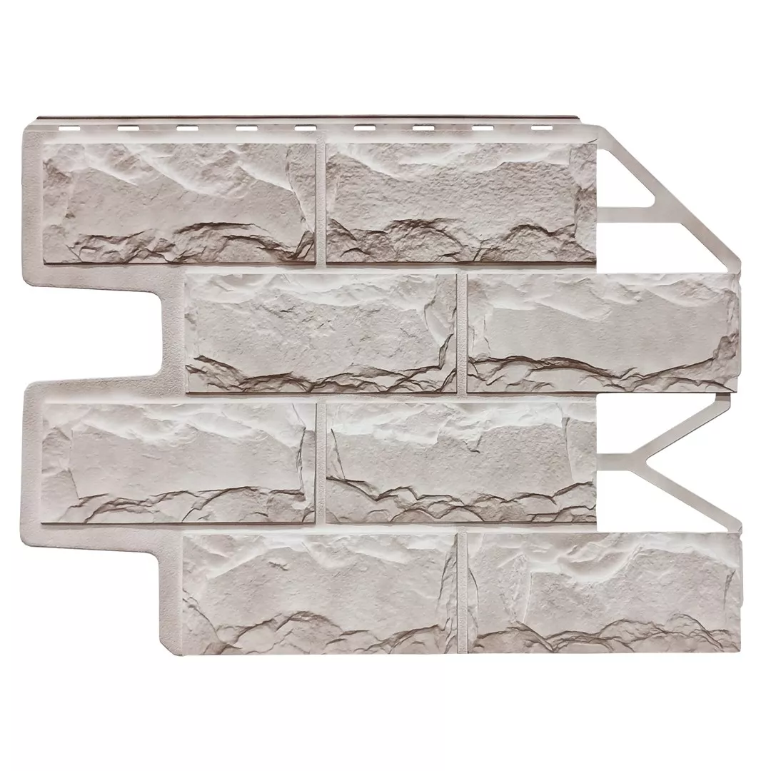 Фасадная панель Fineber БЛОК Светло-коричневый купить в краснодаре