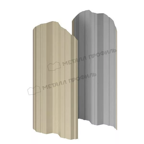 Штакетник металлический МЕТАЛЛ ПРОФИЛЬ М-111-О NormanMP (ПЭ-01-1015-0.5) купить в краснодаре