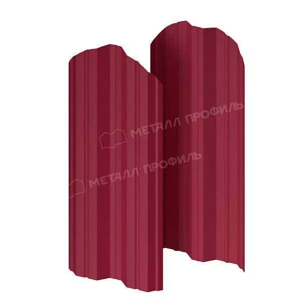 Штакетник металлический МЕТАЛЛ ПРОФИЛЬ М-111-О (ПЭД-01-3005\3005-0.45) купить в краснодаре