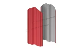 Штакетник металлический МЕТАЛЛ ПРОФИЛЬ М-111-О (ПЭ-01-3011-0.45). Артикул: 46480