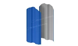 Штакетник металлический МЕТАЛЛ ПРОФИЛЬ М-111-О NormanMP (ПЭ-01-5005-0.5). Артикул: 46543