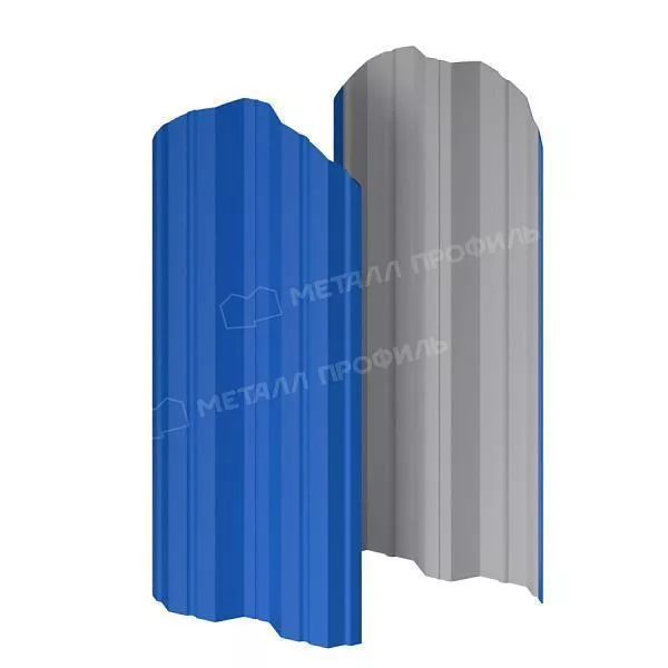 Штакетник металлический МЕТАЛЛ ПРОФИЛЬ М-111-О NormanMP (ПЭ-01-5005-0.5) купить в краснодаре