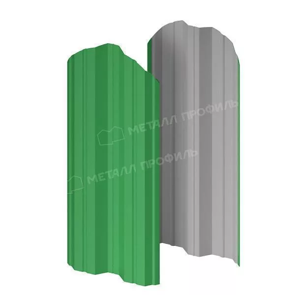 Штакетник металлический МЕТАЛЛ ПРОФИЛЬ М-111-О (ПЭ-01-6002-0.45) купить в краснодаре