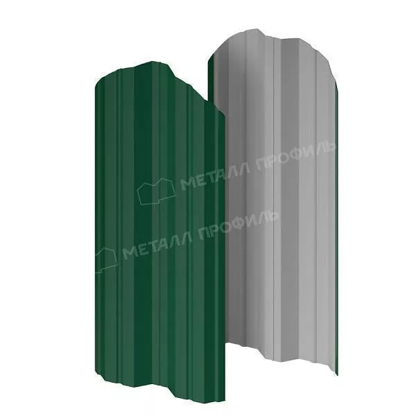 Штакетник металлический МЕТАЛЛ ПРОФИЛЬ М-111-О (ПЭ-01-6005-0.4) купить в краснодаре