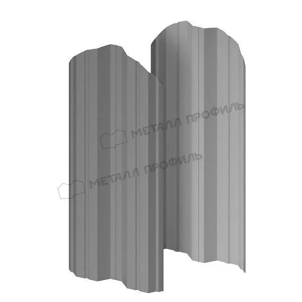 Штакетник металлический МЕТАЛЛ ПРОФИЛЬ М-111-О NormanMP (ПЭ-01-7004-0.5) купить в краснодаре