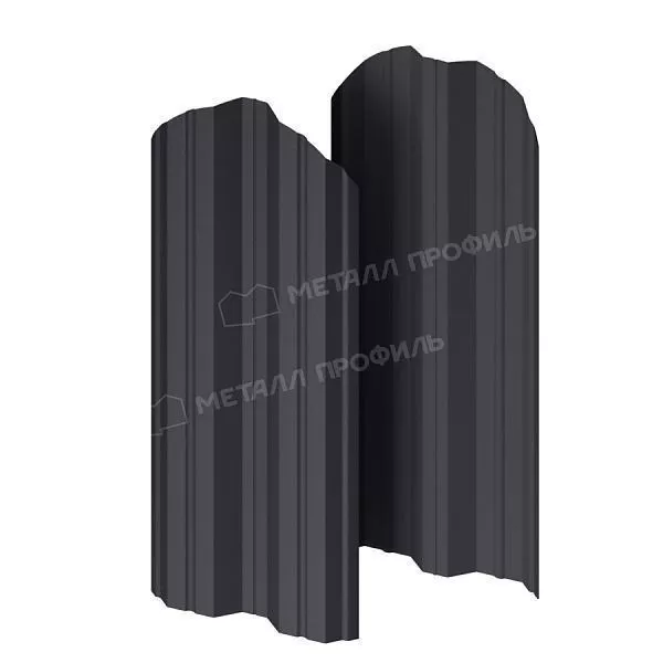 Штакетник металлический МЕТАЛЛ ПРОФИЛЬ М-111-О (VikingMP Д-01-7024\7024-0.45) купить в краснодаре