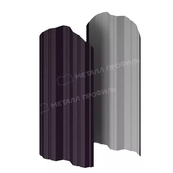 Штакетник металлический МЕТАЛЛ ПРОФИЛЬ М-111-О (VALORI-20-Violet-0.5) купить в краснодаре