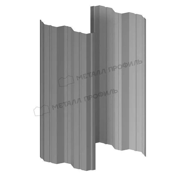 Штакетник металлический МЕТАЛЛ ПРОФИЛЬ М-111-Т NormanMP (ПЭ-01-7004-0.5) купить в краснодаре