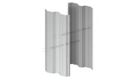 Штакетник металлический МЕТАЛЛ ПРОФИЛЬ М-111-Т (ПЭ-01-9003-0.4). Артикул: 46461