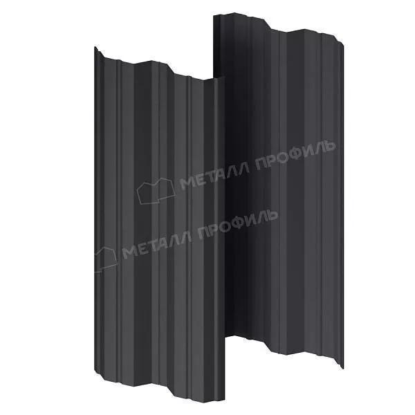 Штакетник металлический МЕТАЛЛ ПРОФИЛЬ М-111-Т (ПЭМАД-01-7024\7024-0.4) купить в краснодаре