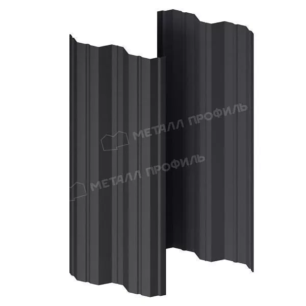 Штакетник металлический МЕТАЛЛ ПРОФИЛЬ М-111-Т (VikingMP Д-01-7024\7024-0.45) купить в краснодаре