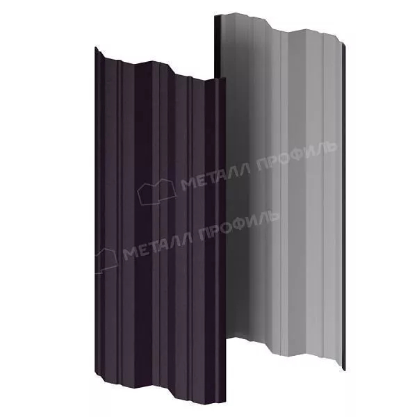 Штакетник металлический МЕТАЛЛ ПРОФИЛЬ М-111-Т (VALORI-20-Violet-0.5) купить в краснодаре