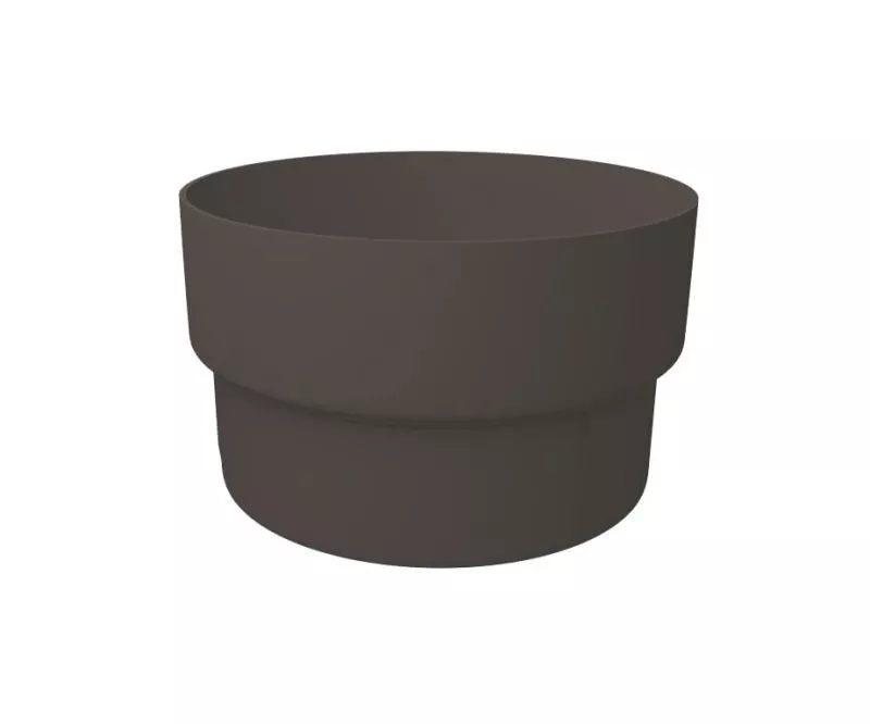 Муфта трубы соединительная  ПВХ  Grand Line Стандарт Графит купить в краснодаре