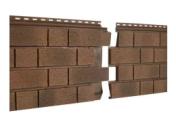 Фасадные (цокольные) панели Ю-Пласт Стоун Хаус S-Lock Балтик. Магма – Купить оптом и в розницу