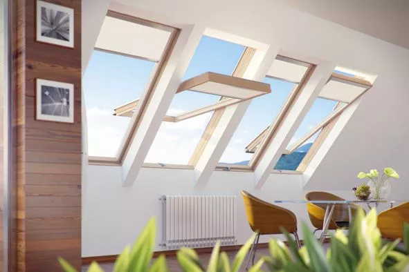 Мансардное окно Fakro (Факро) FYP-V U3 proSky с приподнятой осью открывания 94х160 см купить в краснодаре