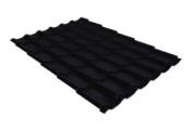 Металлочерепица Grand Line Классик (Classic) 0.5 Satin Matt TX RAL 9005 черный – Купить оптом и в розницу