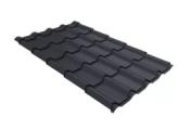Металлочерепица GL Камея (Kamea) 0.5 GreenCoat Pural BT RAL 7024 мокрый асфальт – Купить оптом и в розницу