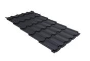 Металлочерепица Grand Line Квинта плюс (Kvinta Plus) 0,5 Satin Matt TX RAL 7024 мокрый асфальт – Купить оптом и в розницу