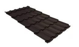 Металлочерепица Grand Line Квинта плюс (Kvinta Plus) Drap TX RR 32 темно-коричневый. Цена: 879 руб. Артикул: 30168