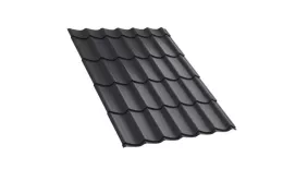 Металлочерепица Ламонтерра-Х Полиэстер 0.4 мм RAL 7024. Цена: 408 руб. Артикул: 30273