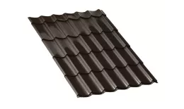 Металлочерепица Ламонтерра VikingMP 0.45 мм RR 32 Темно-коричневый. Цена: 592 руб. Артикул: 30275