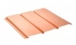 СОФИТ aquAsystem МЕДЬ без перфорации (Cu 0.6 мм),2400х303 мм.. Артикул: aquAsystemCU_06_1_4