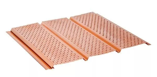 СОФИТ aquAsystem МЕДЬ с полной перфорацией (Cu 0.6 мм), 2400х303 мм. купить в краснодаре