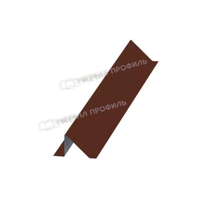 Планка снегозадержателя 95х65х2000 (PURMAN-20-Argillite-0.5) купить в краснодаре