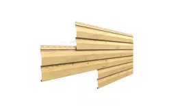 Сайдинг МЕТАЛЛ ПРОФИЛЬ Woodstock-Н-28х330 (ECOSTEEL_T-01-Персик. Дерево-0.5). Артикул: 41701