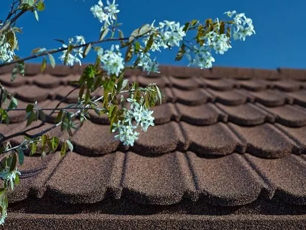 Композитная черепица Metrotile MetroBond Красно-черный купить в краснодаре