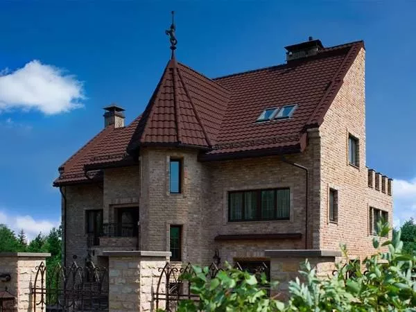 Композитная черепица Metrotile MetroRoman Коралловый купить в краснодаре